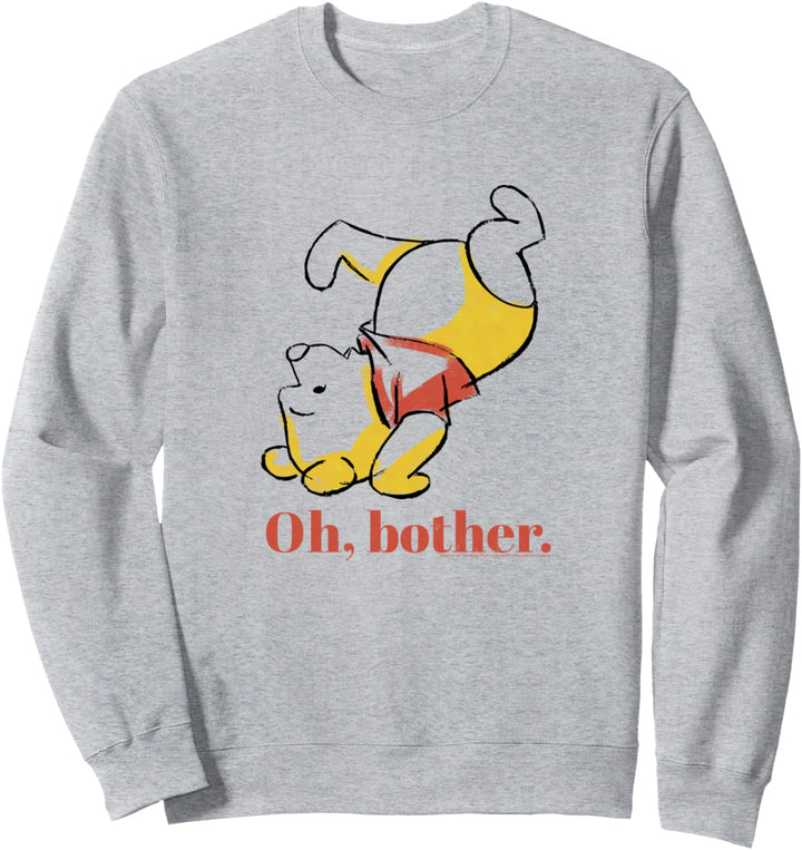 Disney Winnie The Pooh Somersault Transparent Oh Bother Sweatshirt