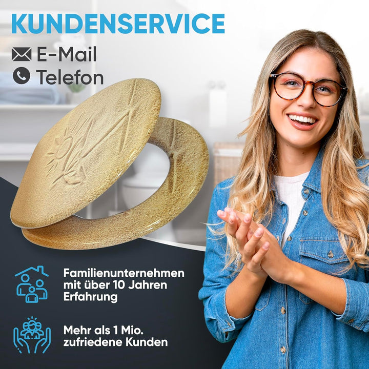Sanilo WC Sitz mit Absenkautomatik, viele neue Toilettendeckel zur Auswahl, hochwertige Oberfläche,
