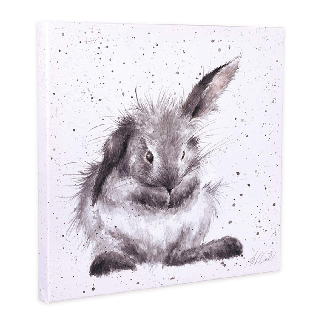 Wrendale Designs Leinwandbild "Bathtime", klein 20 x 20 cm, 20 x 20 cm