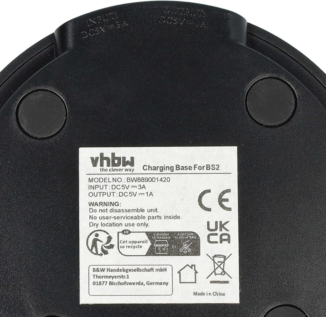 vhbw Ladestation kompatibel mit Bose Portable Home Speaker Lautsprecher | Inkl. USB-C Kabel 155 cm S
