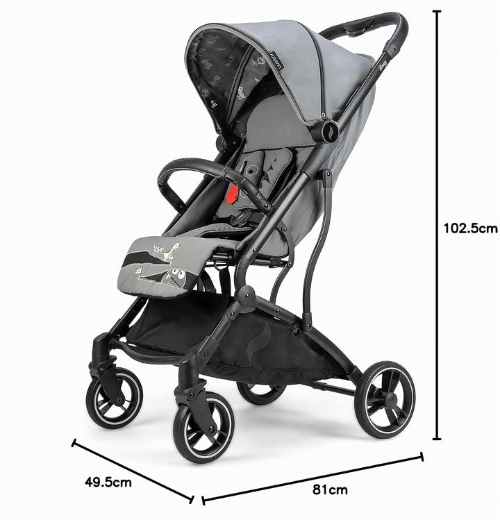 Osann Boogy Kinderwagen Buggy mit Liegefunktion ab Geburt bis 22 kg - Reisebuggy inklusive Regenverd