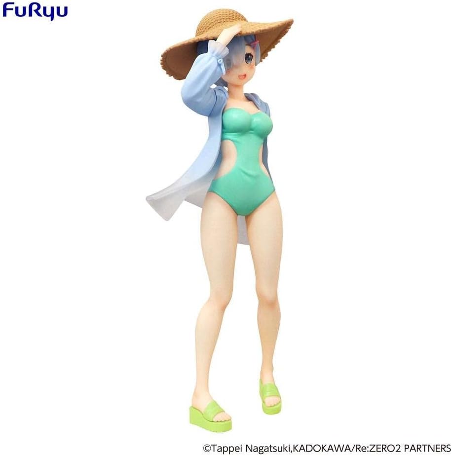 MERCHANDISING LICENCE Re:Zero - Starting Life in Another World Rem Summer Urlaub Unisex Statue Stand