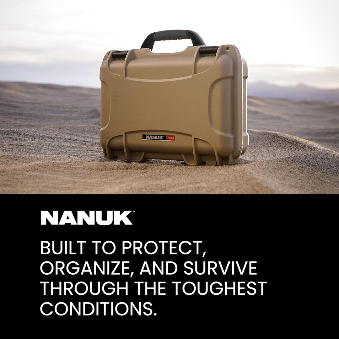 Nanuk 909 Wasserdichter Hartschalenkoffer leer - Gelb Gelb leer, Gelb leer