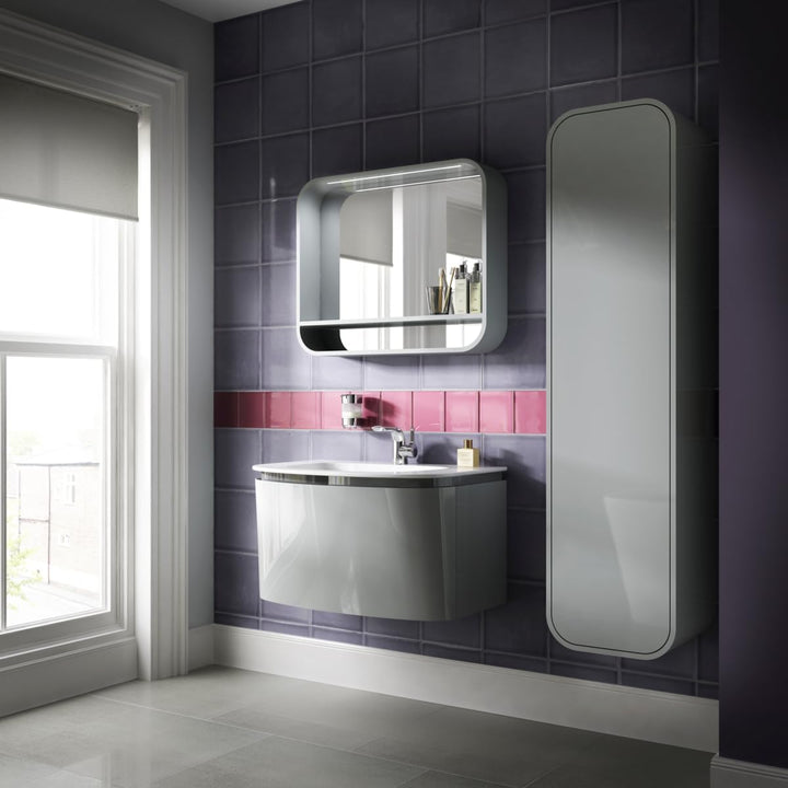 Ideal Standard A4260AA Melange Waschtischarmatur mit Zugknopf-Ablaufgarnitur mit flex.