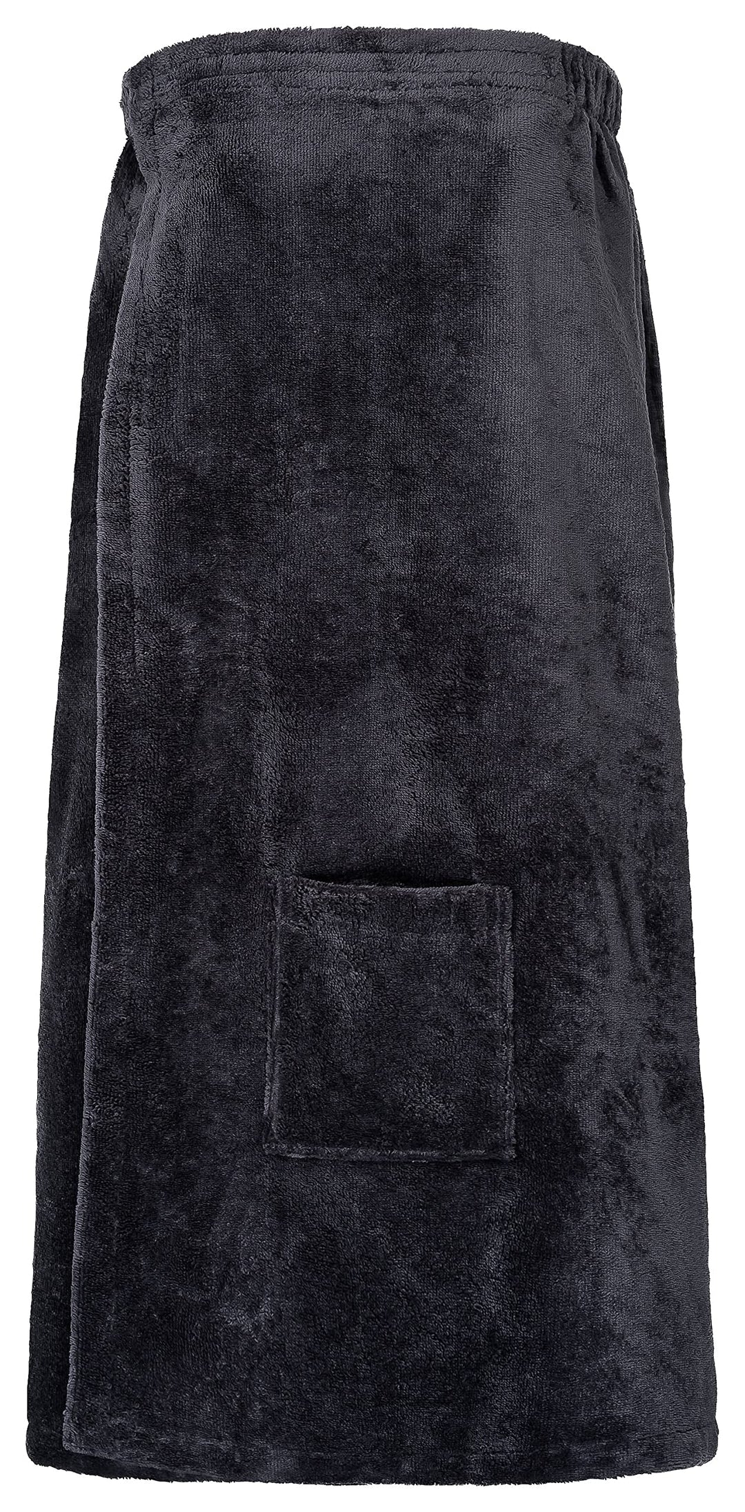 Floringo Luxus Saunakilt/Sauna-Kilt Twin-Star Damen mit Klettverschluss und aufgesetzter Tasche - Sc