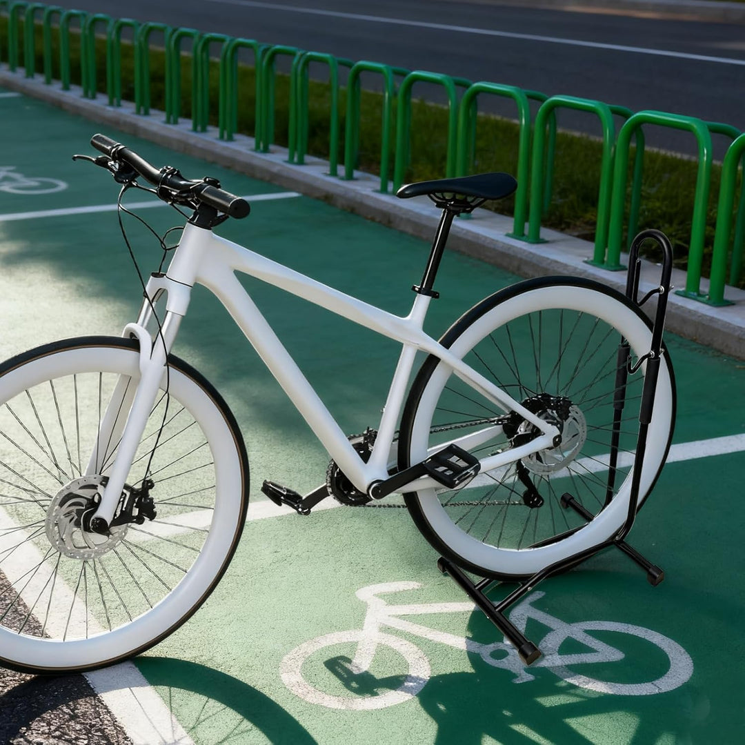 Fahrrad, Fahrradständer, Vertikaler Fahrradhalterung für die Garage, Abnehmbar Reparaturständer, Pla