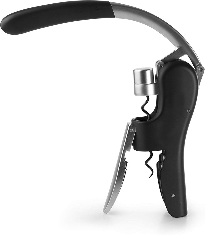 IBILI 695003 SACACORCHOS DE PALANCA VERTICAL LUXE, Stainless Steel, grau