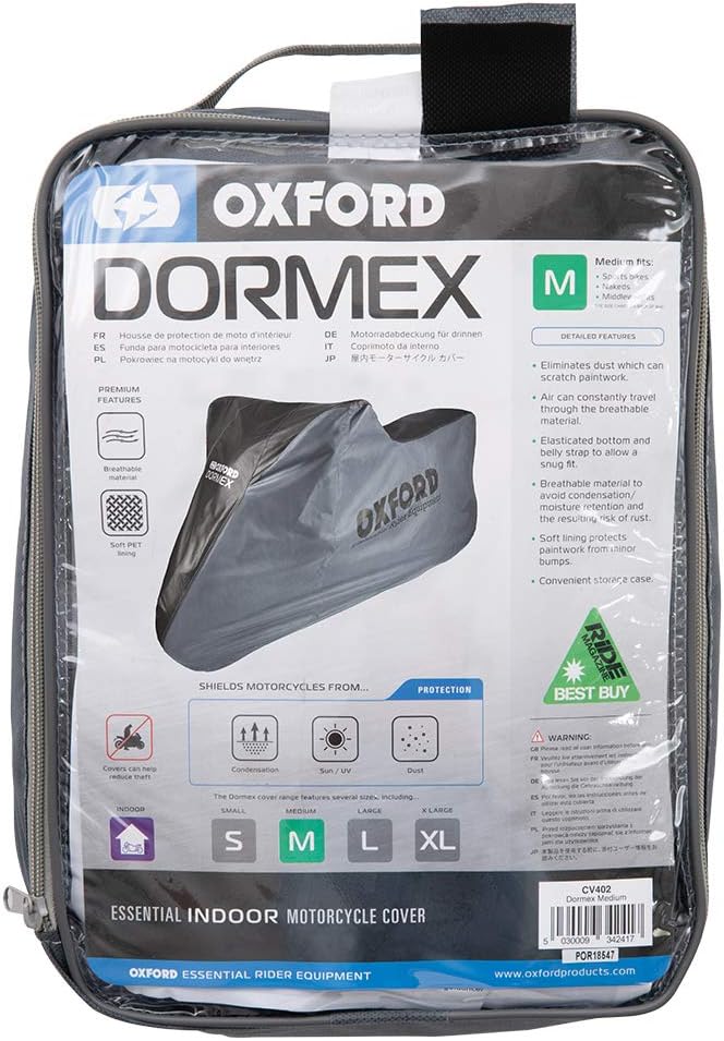 FALTGARAGE OXFORD DORMEX Indoor GR.L Dormex Motorrad-Schutzabdeckung für den Innenbereich Large | 96