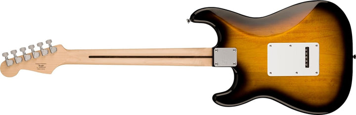 Squier by Fender Sonic Stratocaster® E-Gitarre, Griffbrett aus Ahorn, weisses Schlagbrett, 2-farbige