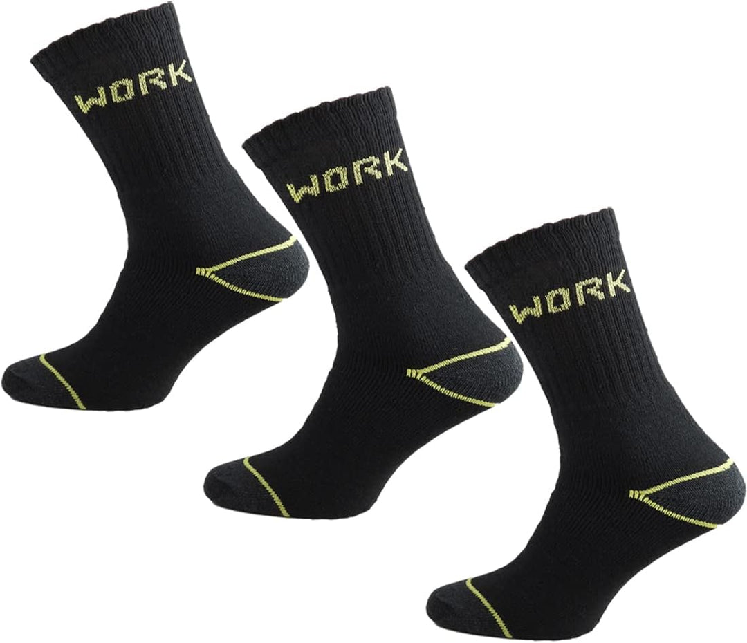 Dunkelstein 5 | 10 | 20 Paar Herren Arbeitssocken 43-46/39-42 Baumwolle Herren Arbeit Worksocken Soc