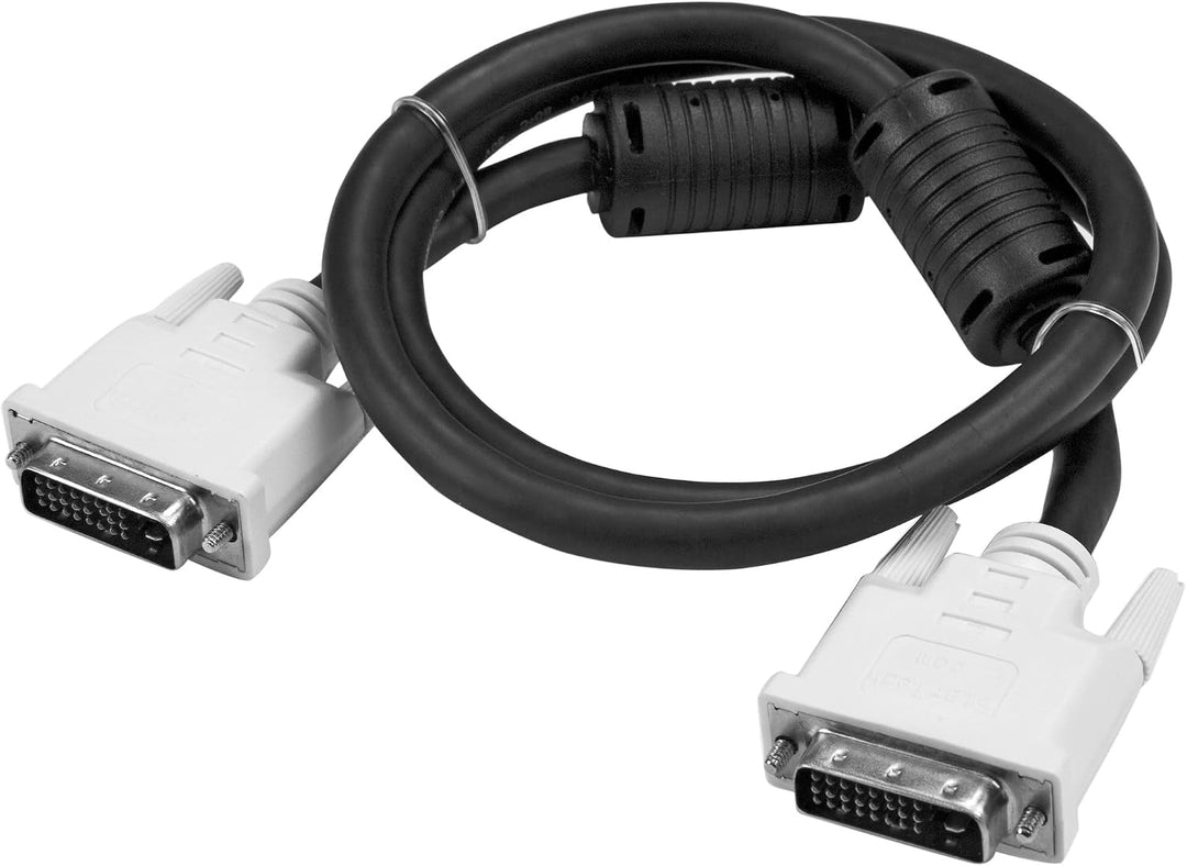 StarTech.com DVI-D Dual Link Kabel 3m (Stecker/Stecker) - DVI 24+1 Pin Monitorkabel Dual Link - DVI