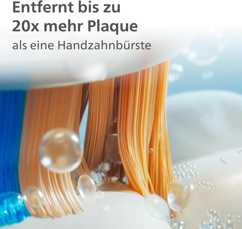 Philips Sonicare Original A3 Premium All-in-One-Ersatz-Bürstenkopf für die elektrische Zahnbürste –