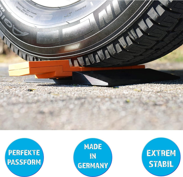 7more Auffahrrampe passend für Reich CWC Fahrzeug-Waage Wohnmobil-Waage