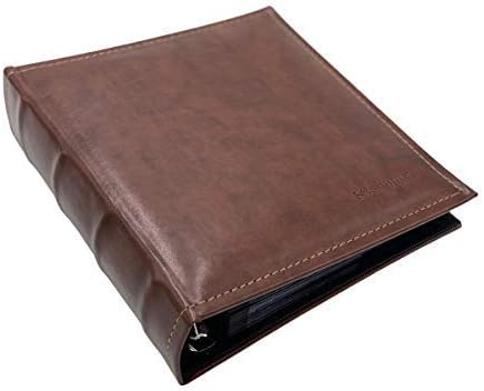 Schulz Leather Vintage Coin Sewn Album Scrapbook Multi Functional 300pcs of 2 Euro for Albums Collec