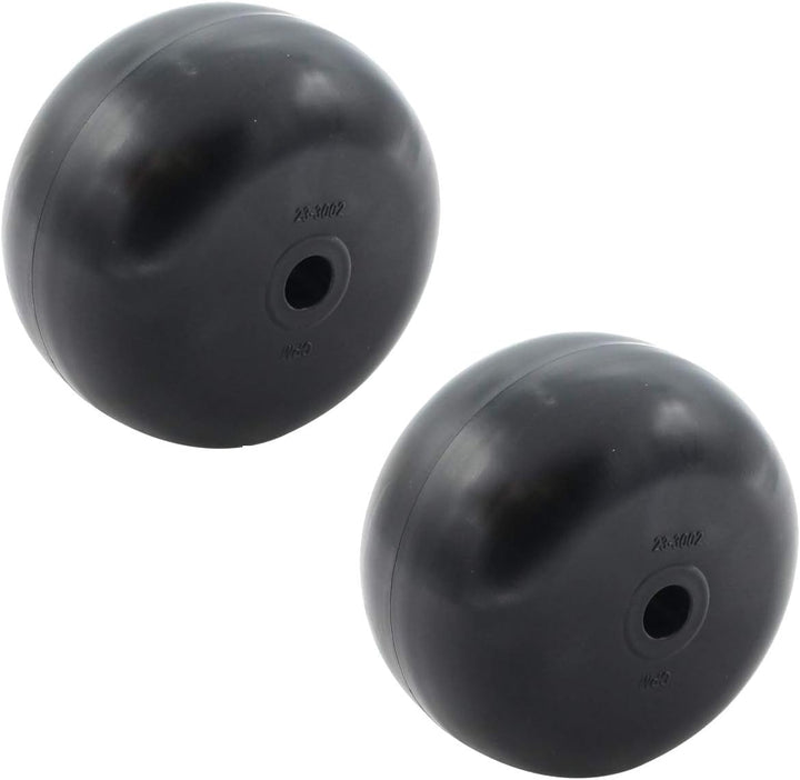 SECURA 2x Stützrad Deckrad kompatibel mit Honda HF2216H Rasentraktor