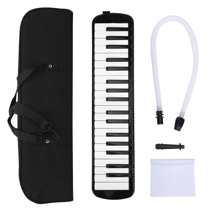 Melodica 37 Tasten Tastatur Melodica Blasmusikinstrument für Anfänger Professionelles Training mit E