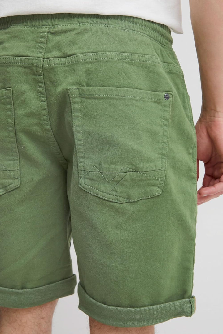 Blend 20715427 Herren Jeans Shorts Kurze Jogg Denim Shorts mit Stretch 5-Pocket Blizzard Regular Fit