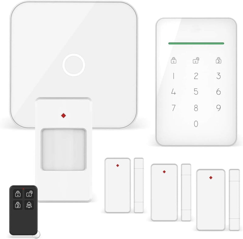ELRO AS90S Home+ Smart Alarmanlage-WiFi-GSM Funktion-Bestens getestet-Mit Basisstation, Bedieneinhei