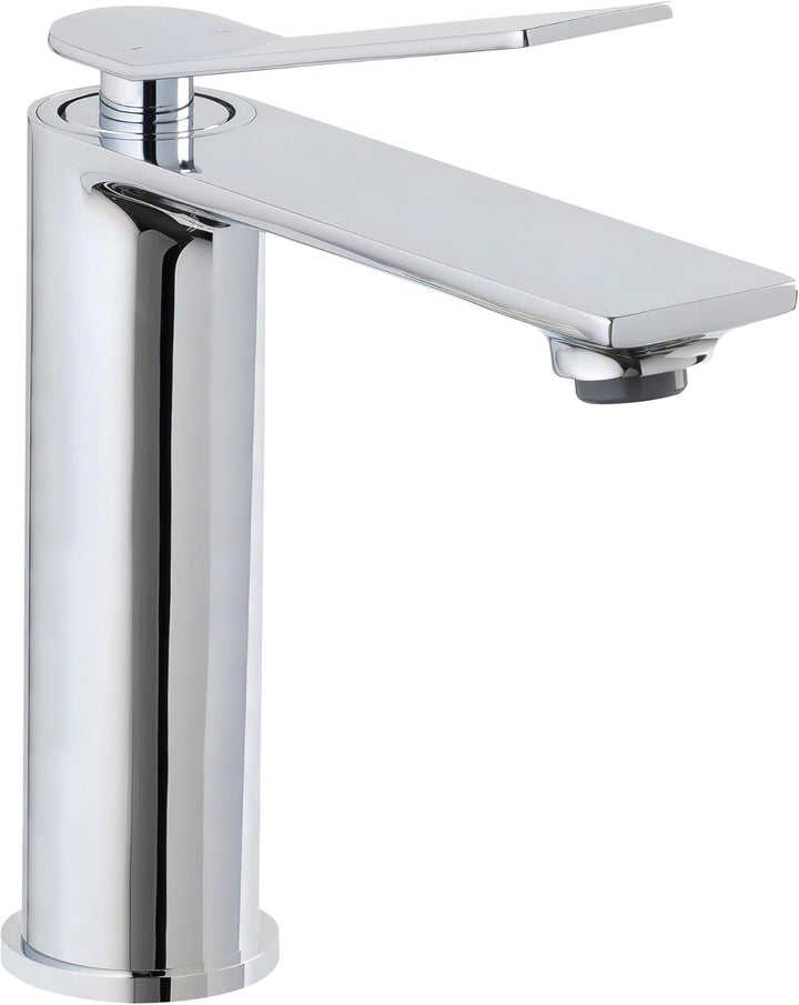 SCHÖNER WOHNEN-Kollektion Waschtischarmatur VIOLA M, Chrom, Wasserhahn geeignet für wandhängende Was