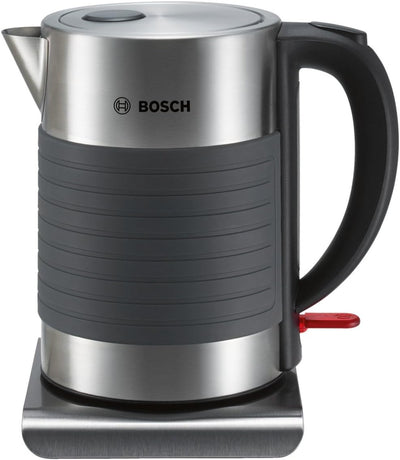 Bosch TWK7S05 Wasserkocher, Schwarz, Grau & TAT7S25 Toaster Bundle mit TAT7S25 Toaster