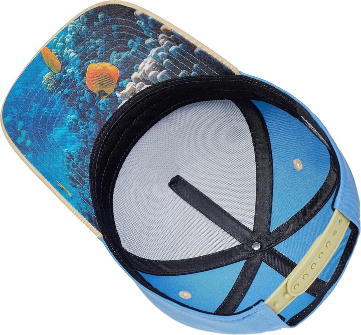 Cadency® Baseball Cap Diver, Damen und Herren Tauchercap, Blau, Unisex, Grössenverstellbar