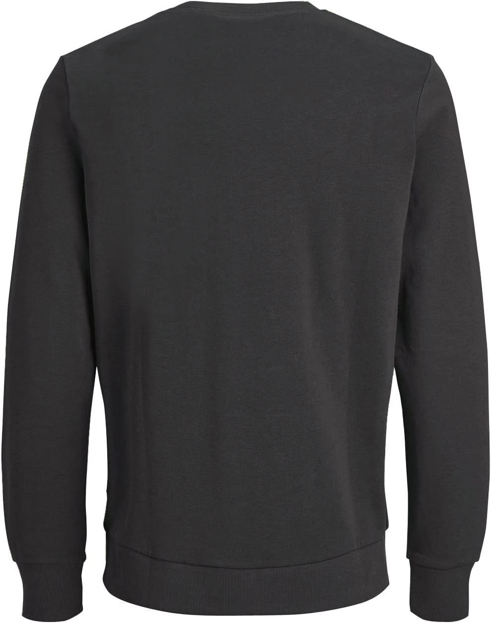 JACK & JONES Male Sweatshirt Klassisches S Grau (Raven/Reg Fit), S Grau (Raven/Reg Fit)