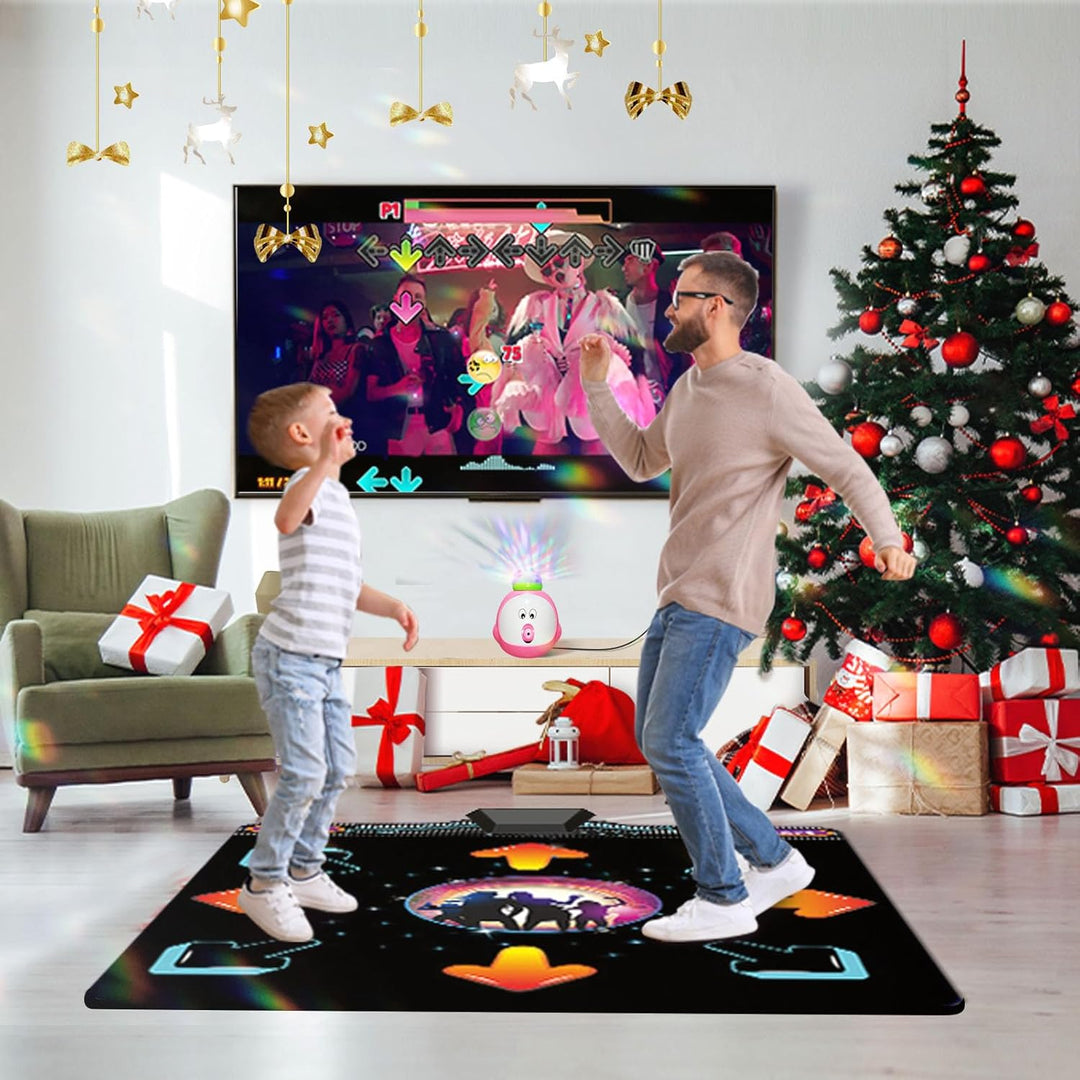 Electronic Single Dance Pad,Tanzmatte für Kinder und Erwachsene, Musikalisches elektronisches Tanzsc