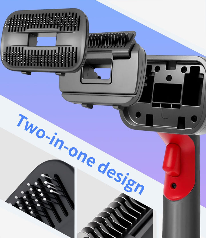 Haustier Staubsaugeraufsatz, 2 in 1 Hundehaar für Dyson Staubsaugerbürste Kompatibel, mit Dyson Gen5