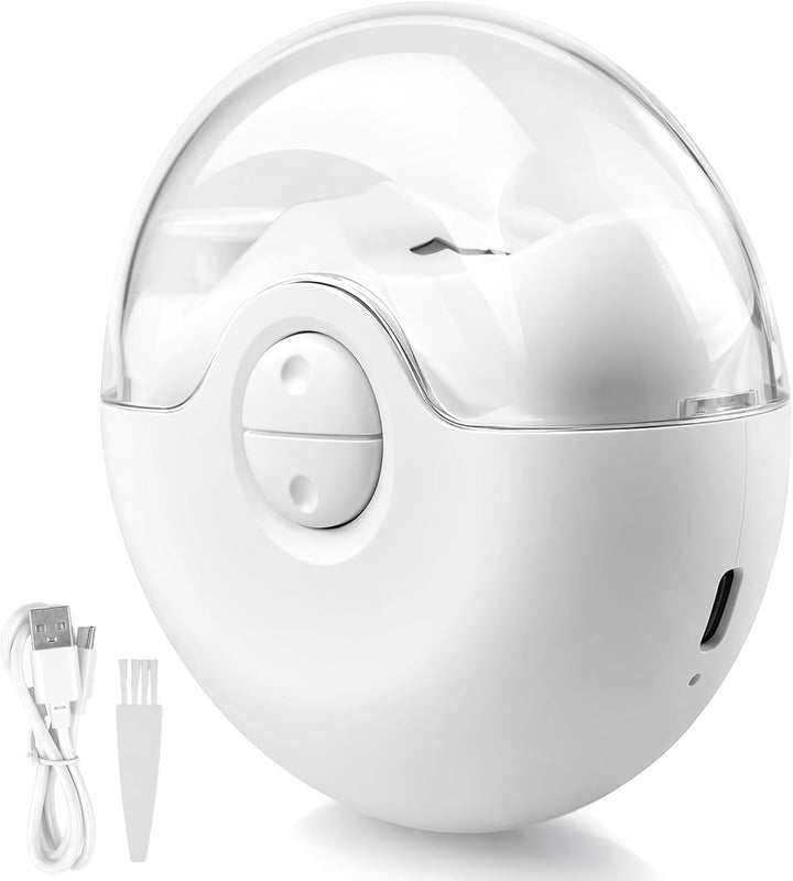 Elektrischer Nagelknipser für Senioren & Kinder, Elektrischer Nagelschneider mit LED-Licht, 3 Geschw