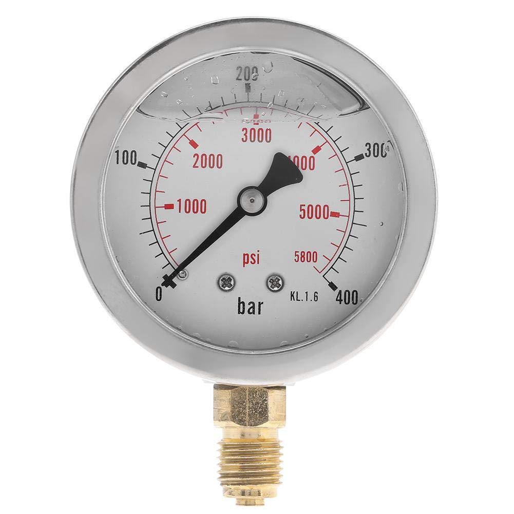 Hydraulik-Testkit, Manometer + Testschlauch + Testkupplung Hydraulik-Drucktestkit Mehrzweck-Drucktes