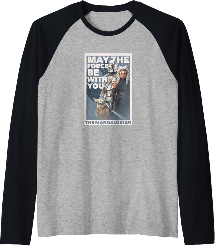 Star Wars: The Mandalorian Ahsoka May The Force Poster R13 Raglan