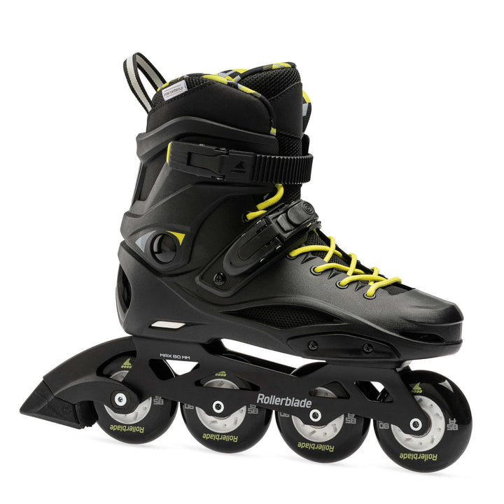 Rollerblade Herren Rb Cruiser Inlineskate 250 Black/Neon Yellow, 250 Black/Neon Yellow