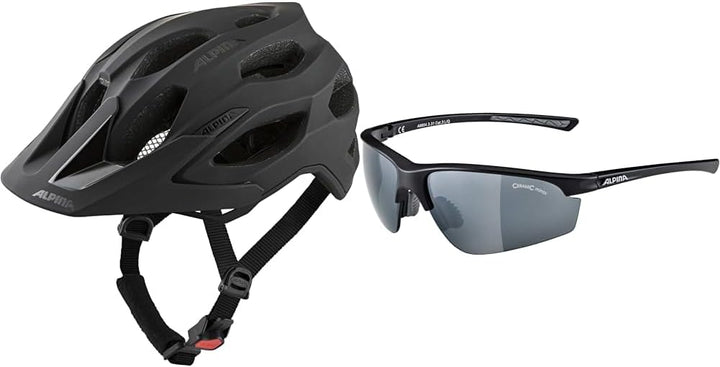 ALPINA CARAPAX 2.0 - Leichter, Stabiler & Komfortabler Fahrradhelm Mit Fliegennetz & Antibakterielle