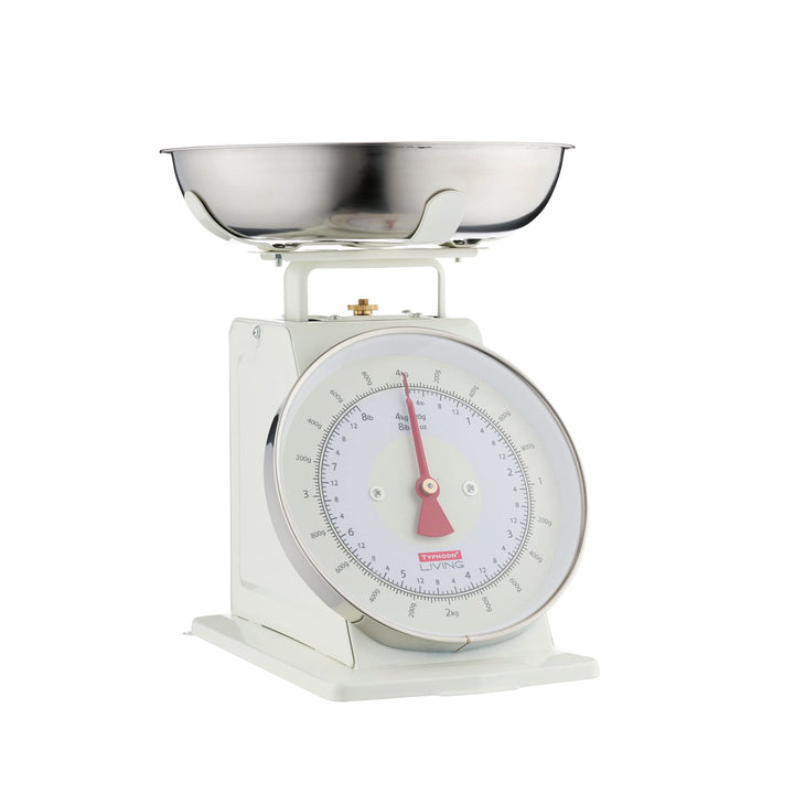 Typhoon Living Waage, Edelstahl, cremefarben, 25.5 x 15.5 x 25 cm, Cremefarben