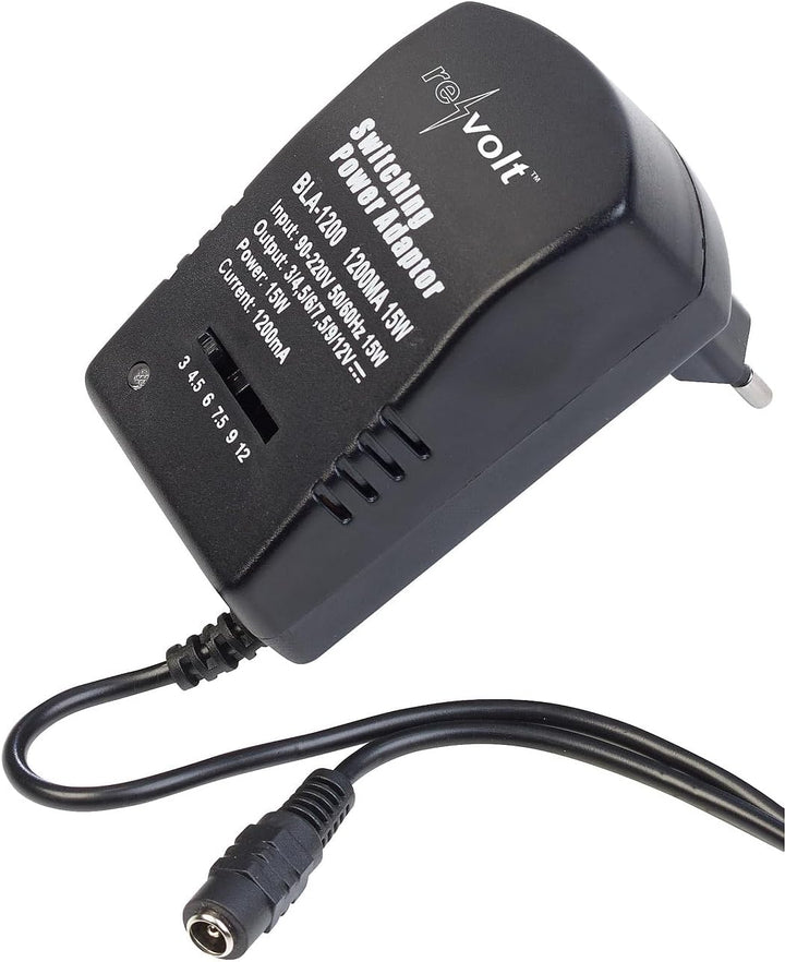 revolt Batterie Dummy: 2er-Set Batterie-Netzteil-Adapter, ersetzt 16 AA-Batterien (4 Geräte) (Dummy-