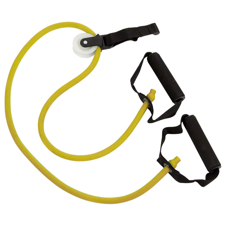 Shoulder Tube Pulley Fitness Tube Gymnastik Expander Training leicht - gelb, leicht - gelb