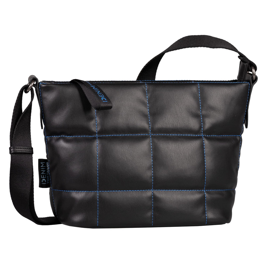 TOM TAILOR DENIM bags Carolin Damen Umhängetasche Crossbody Bag Schwarz Einheitsgrösse, Schwarz Einh