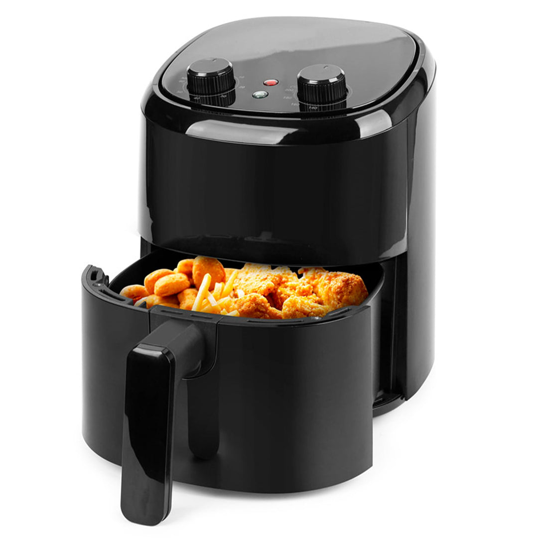 Emerio Heissluftfritteuse AirFryer | 2.2L Volumen für 1 Person oder als Zweitgerät | Frittieren mit