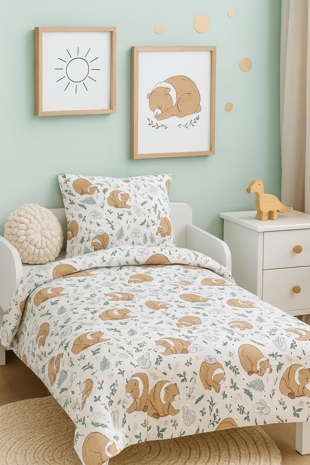 Babylux Bettwäsche Bezug 2 TLG. 100 x 135 cm / 90 x 120 cm Kinderbettwäsche Bettwäsche Kind Bettset