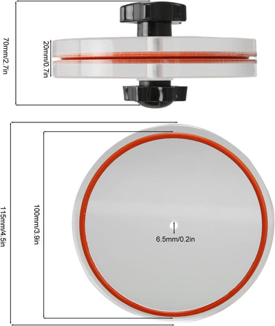 VBESTLIFE Record Label Saver, LP Record Clean Label Saver LP Reinigungsschutz wasserdichte Klemmpfle