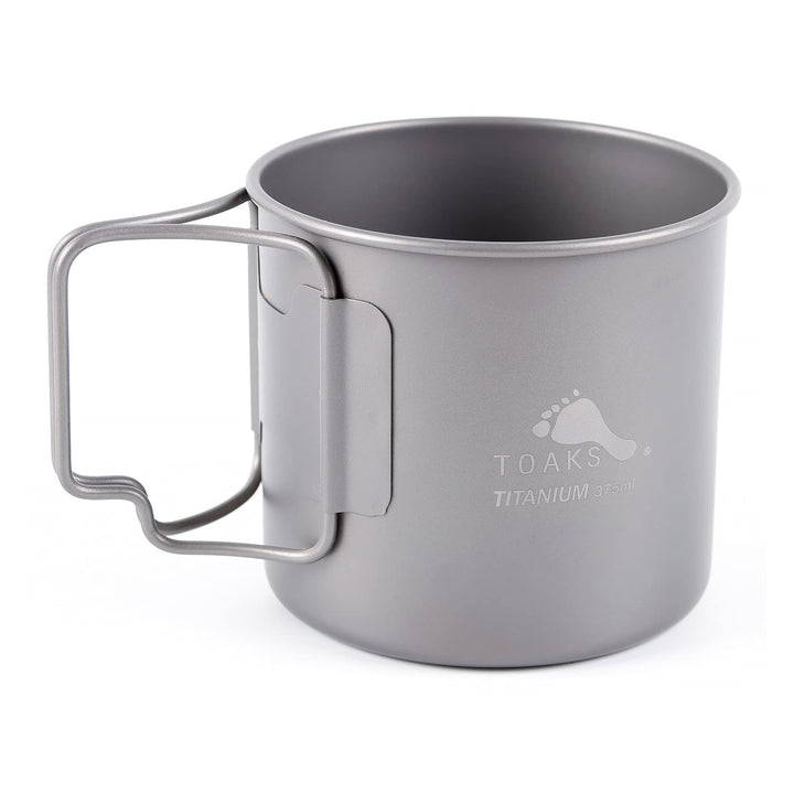 TOAKS Titan Tasse Camping Becher Rucksackreisen Topf Outdoor Picknick Wandern Titanium Geschirr (375