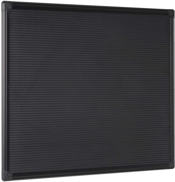 Bi-Office 600 x 450 mm, Hochformat, Maya Letterboard Aluminium, hochkapazitiv, Schwarz