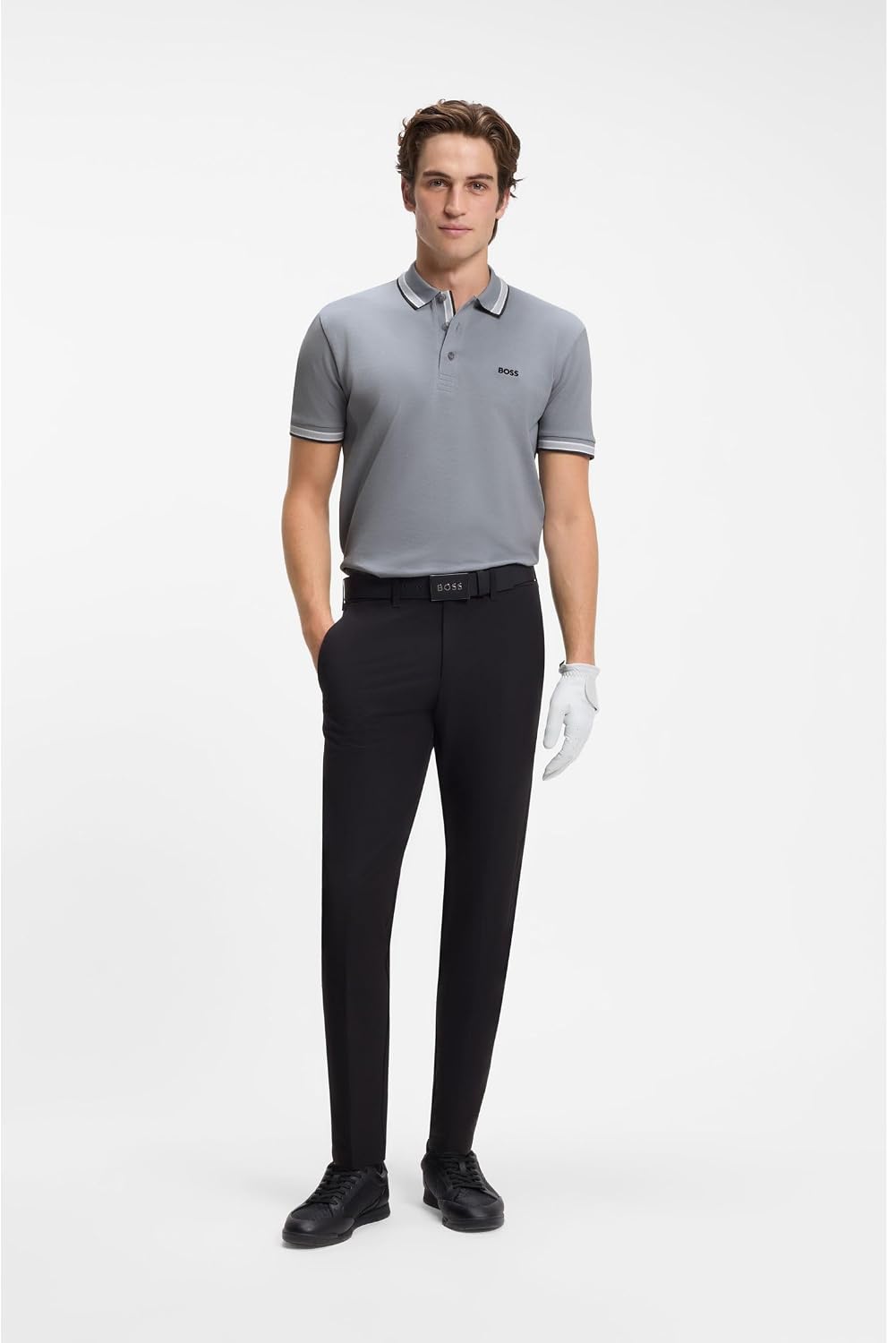 BOSS Herren Paddy Polo XS 026dark Grey, XS 026dark Grey