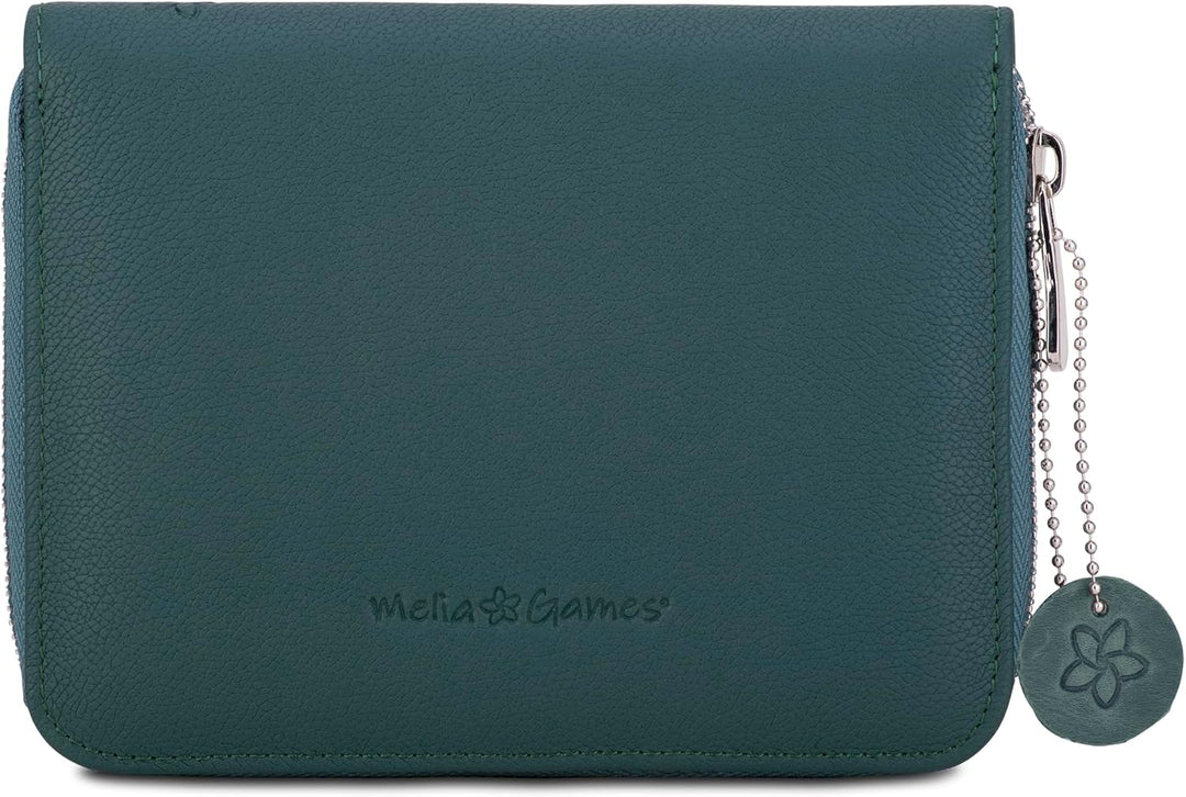 Melia Games Spielkarten Set Deluxe - Premium Karten-Etui aus feinstem Leder - komplettes Set inklusi