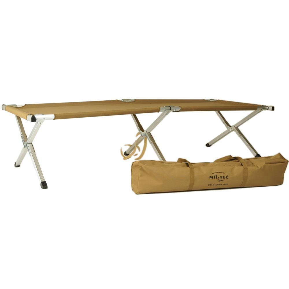 Mil-Tec Us Feldbett klappbar coyote, coyote