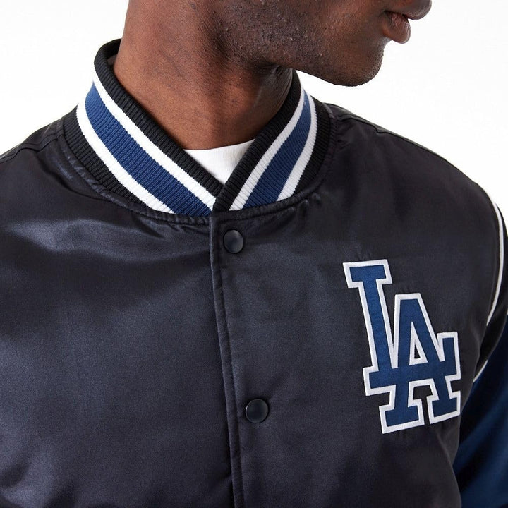 New Era Varsity College Jacke - SATIN Los Angeles Dodgers, S