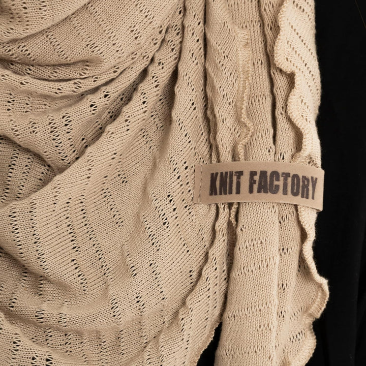 KNIT FACTORY - José Dreieckstuch - Dreieckstuch Damen - Fein Gestrickter Damen Schal - Halstücher fü