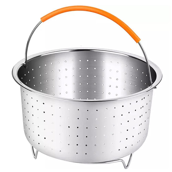 Edelstahl Dampfgarer Dampfeinsatz, Instant Topf Zubehör, Kochen Gemüse Dampfkorb, Dämpfkorb für Schn