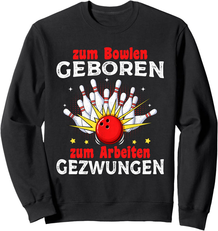 Bowlingkugel Bowling Hemd Herren Damen Lustiges Bowling Sweatshirt
