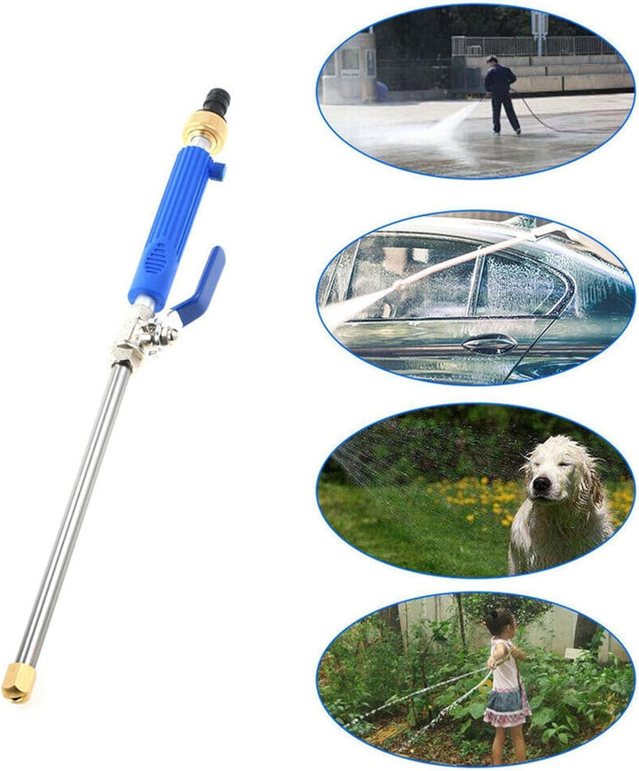 5 Set JetHose Hochdruckreiniger Aufsatz Für Gartenschlauch Mit 2 Sprühdüsen, Schnellanschlüssen Und
